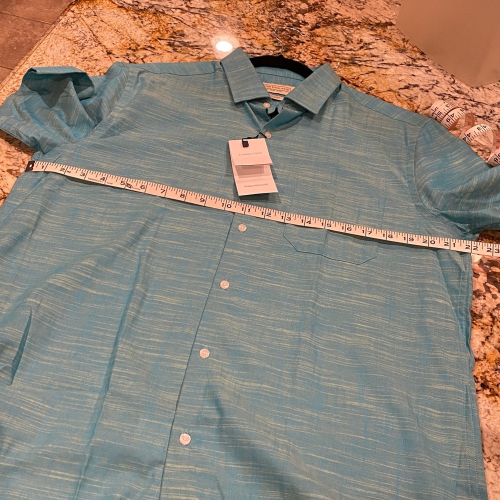 PETER ENGLAND Short Sleeve Shirt 42cm - Picture 9 of 10